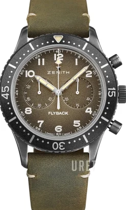 Pilot Grå/Läder Ø43 mm