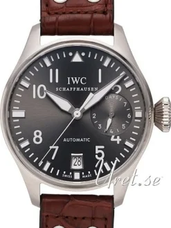 Pilots Classic Big Pilot Svart/Läder Ø46 mm