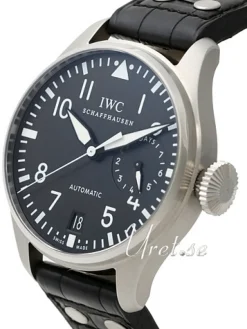 Pilots Classic Big Pilot Svart/Läder Ø46 mm