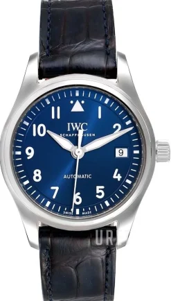 Pilots Classic Blå/Läder Ø36 mm