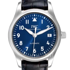 Pilots Classic Blå/Läder Ø36 mm