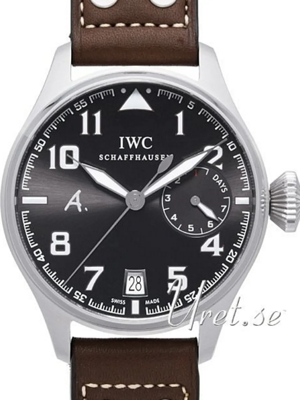 Pilots Classic Brun/Läder Ø46 mm