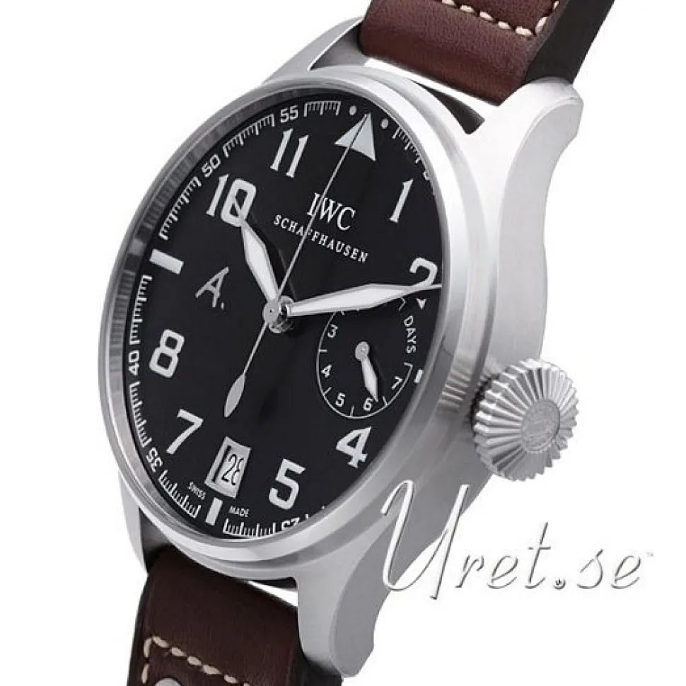 Pilots Classic Brun/Läder Ø46 mm