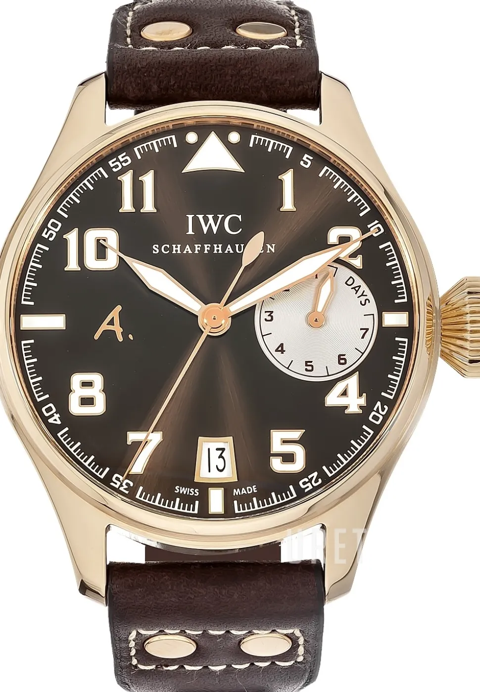 Pilots Classic Brun/Läder Ø46 mm