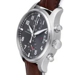 Pilots Spitfire Chronograph Grå/Läder Ø43 mm