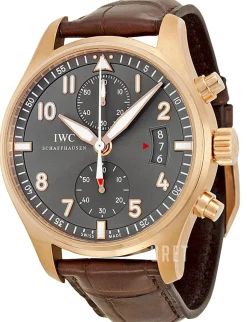 Pilots Spitfire Chronograph Grå/Läder Ø43 mm