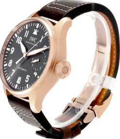 Pilots Spitfire Grå/Läder Ø46.2 mm