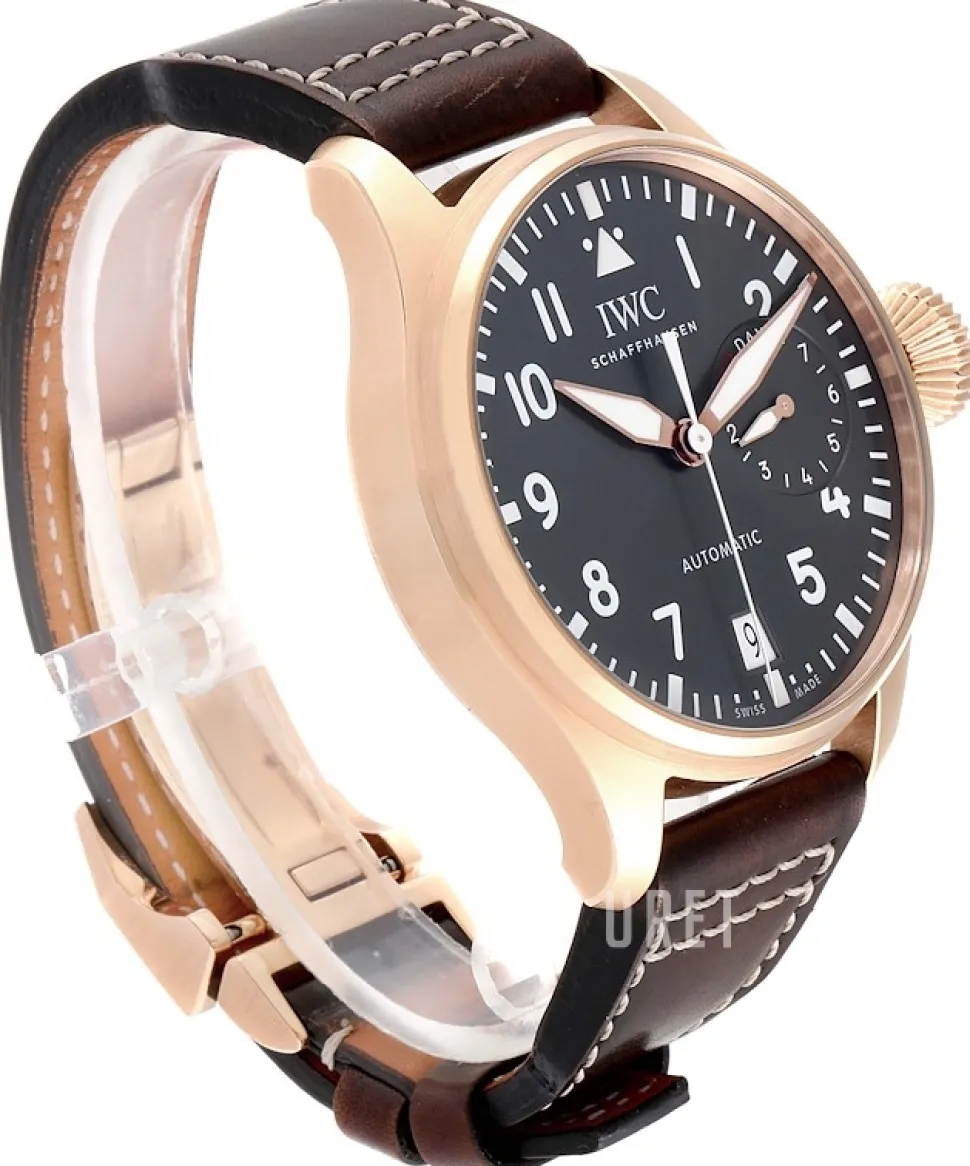 Pilots Spitfire Grå/Läder Ø46.2 mm