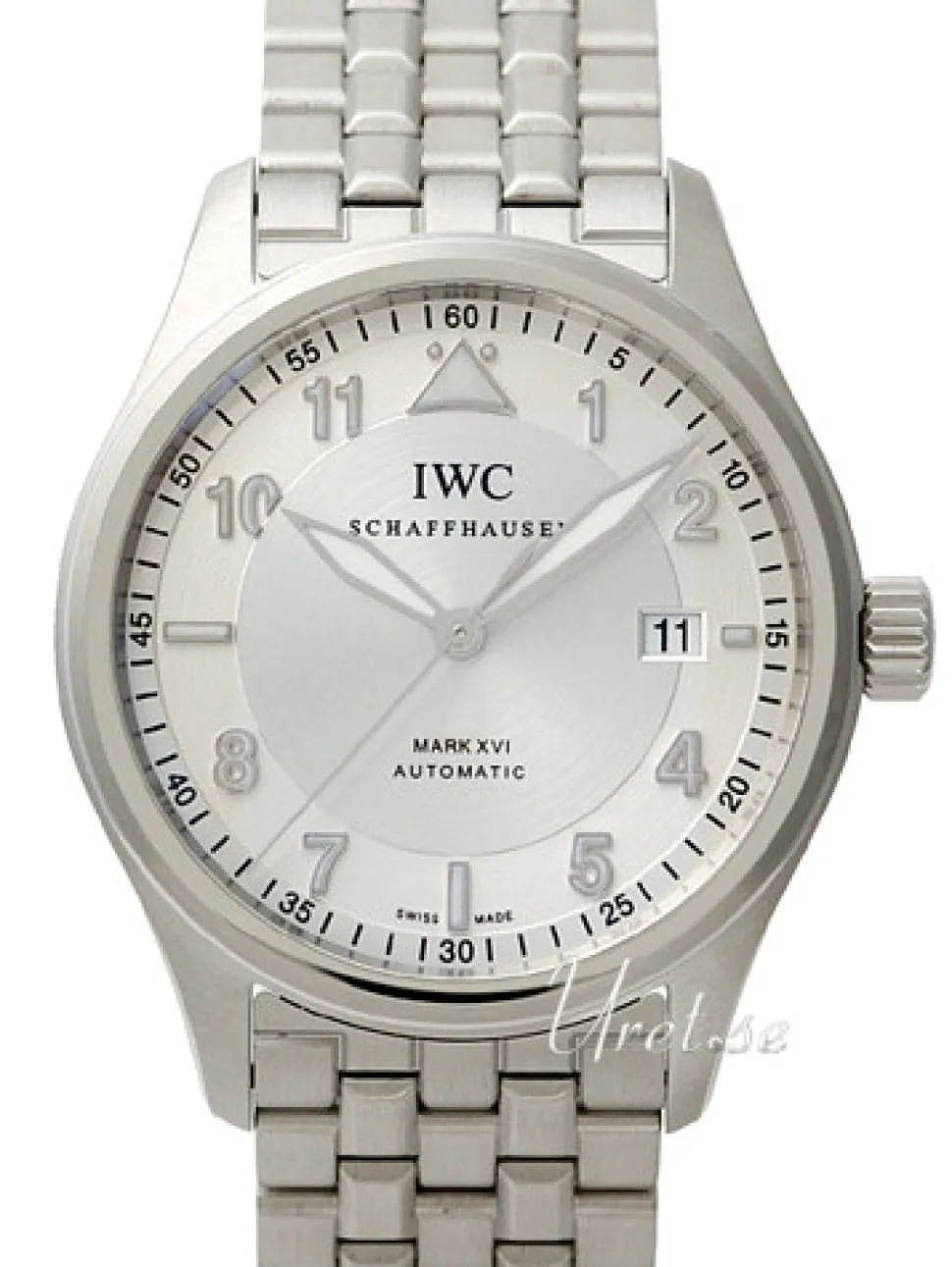 Pilots Spitfire Mark XVI Silverfärgad/Stål Ø39 mm