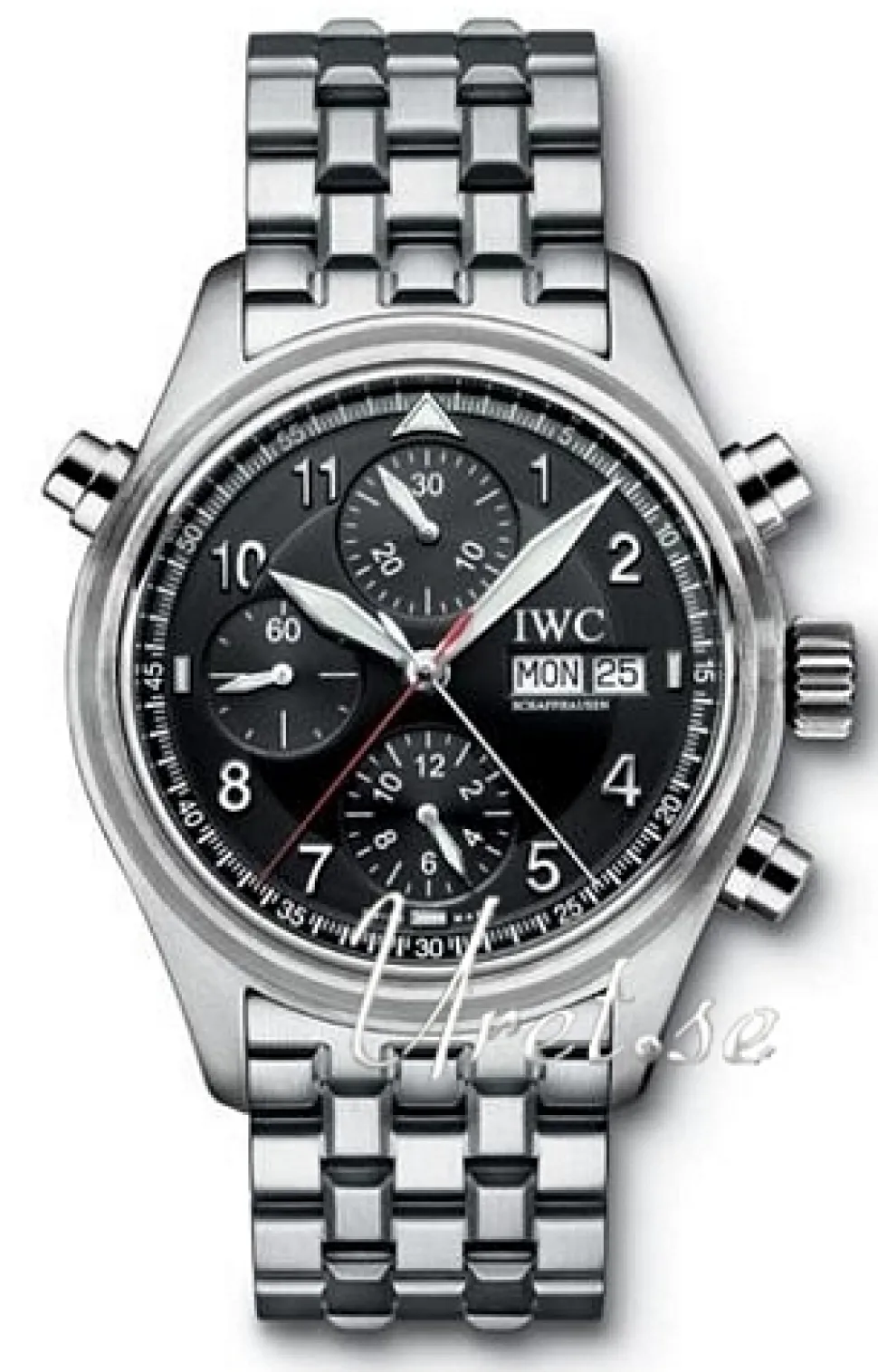 Pilots Spitfire Svart/Stål Ø42 mm