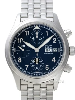 Pilots Spitfire Svart/Stål Ø39 mm