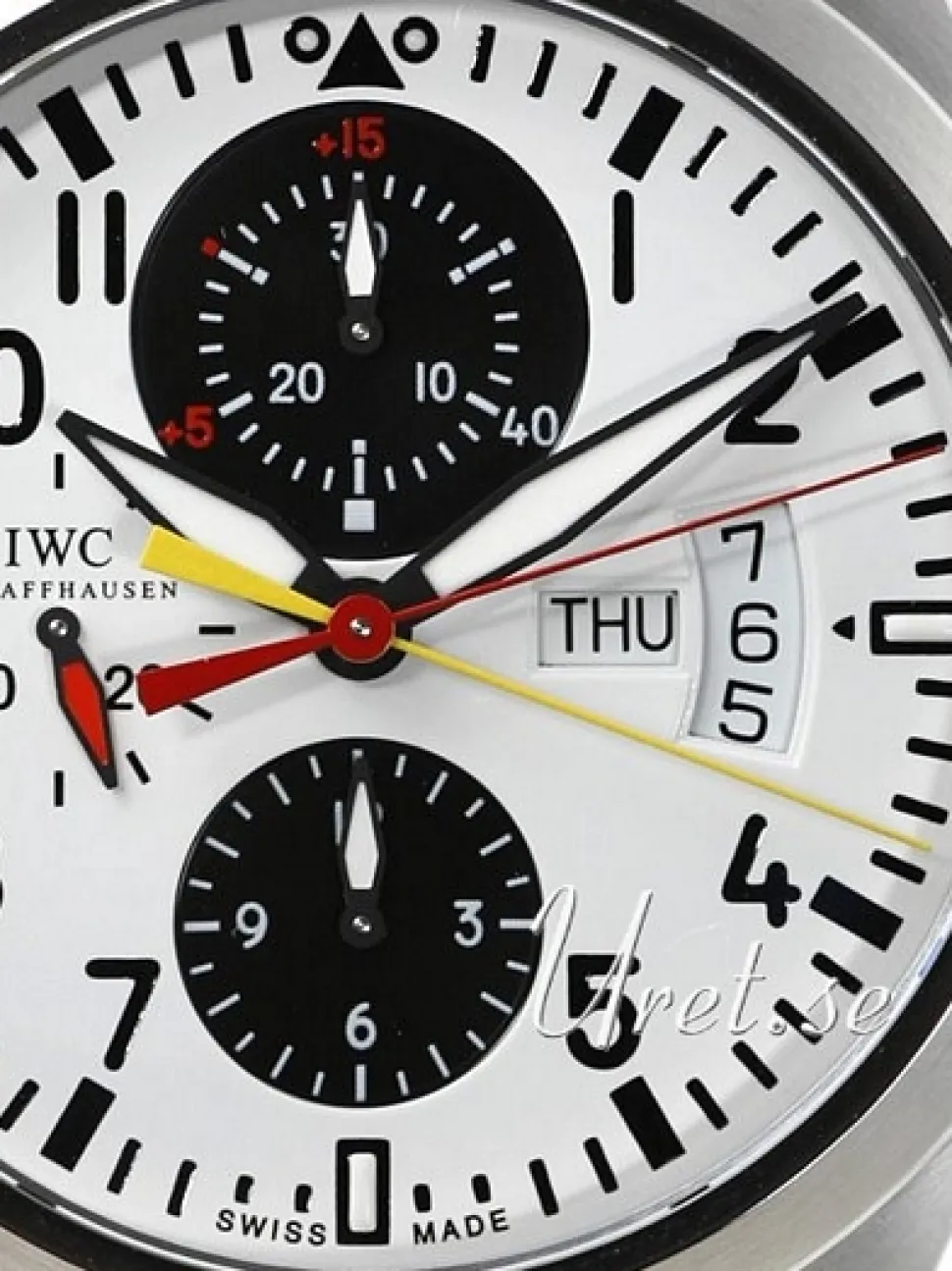 Pilots Spitfire Vit/Textil Ø43 mm