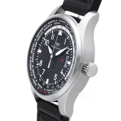 Pilots Worldtimer Svart/Läder Ø45 mm