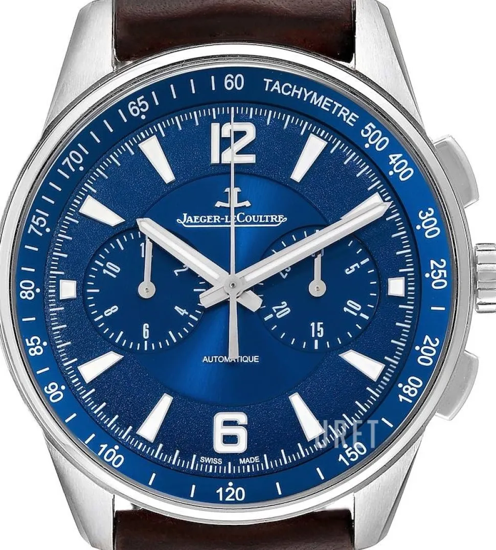 Polaris Blå/Läder Ø42 mm