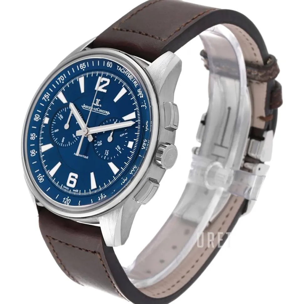 Polaris Blå/Läder Ø42 mm