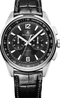 Polaris Svart/Läder Ø42 mm