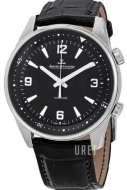 Polaris Svart/Läder Ø41 mm