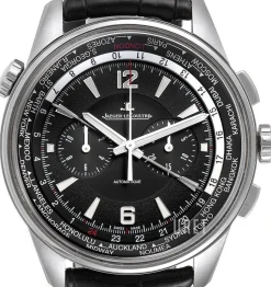 Polaris Svart/Läder Ø44 mm