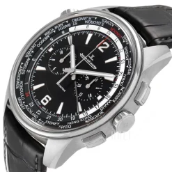 Polaris Svart/Läder Ø44 mm