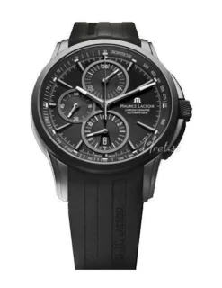Pontos Chronographe Full Black Svart/Gummi Ø43 mm