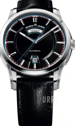 Pontos Svart/Läder Ø40 mm