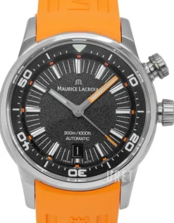 Pontos Svart/Läder Ø42 mm