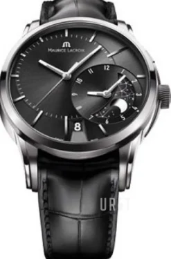 Pontos Svart/Läder Ø43 mm