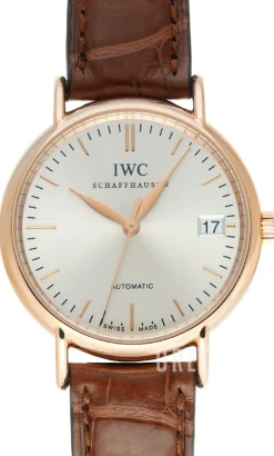 Portofino Silverfärgad/Läder Ø34 mm