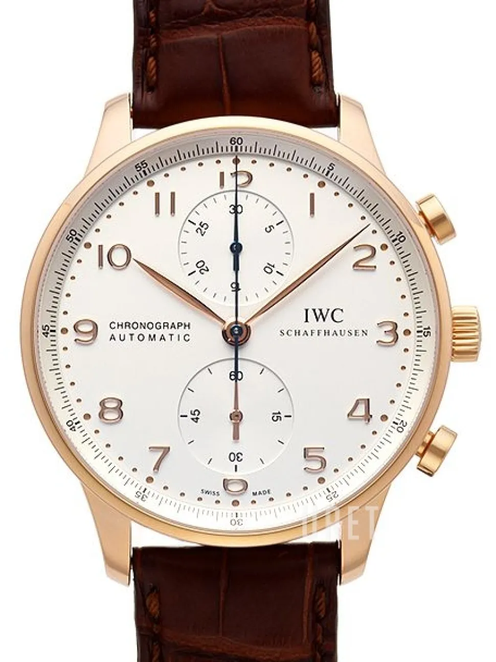 Portuguese Silverfärgad/Läder Ø40.9 mm