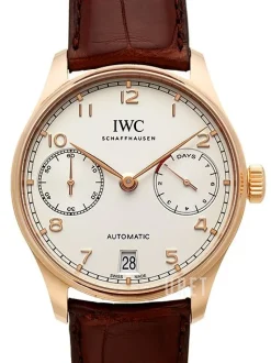 Portuguese Silverfärgad/Läder Ø42.3 mm