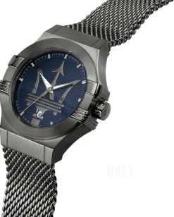 Potenza Blå/Stål Ø42 mm