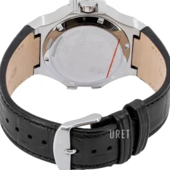 Potenza Svart/Läder Ø42 mm