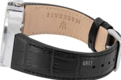 Potenza Svart/Läder Ø42 mm