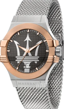 Potenza Svart/Stål Ø42 mm