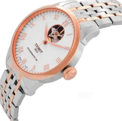 Powermatic 80 Silverfärgad/Roséguldstonat stål Ø39.3 mm