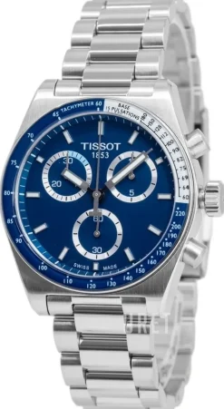 PR516 Chronograph Blå/Stål Ø40 mm