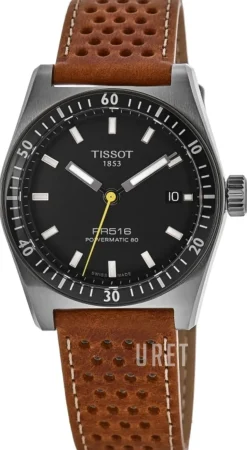 PR516 Svart/Läder Ø38 mm