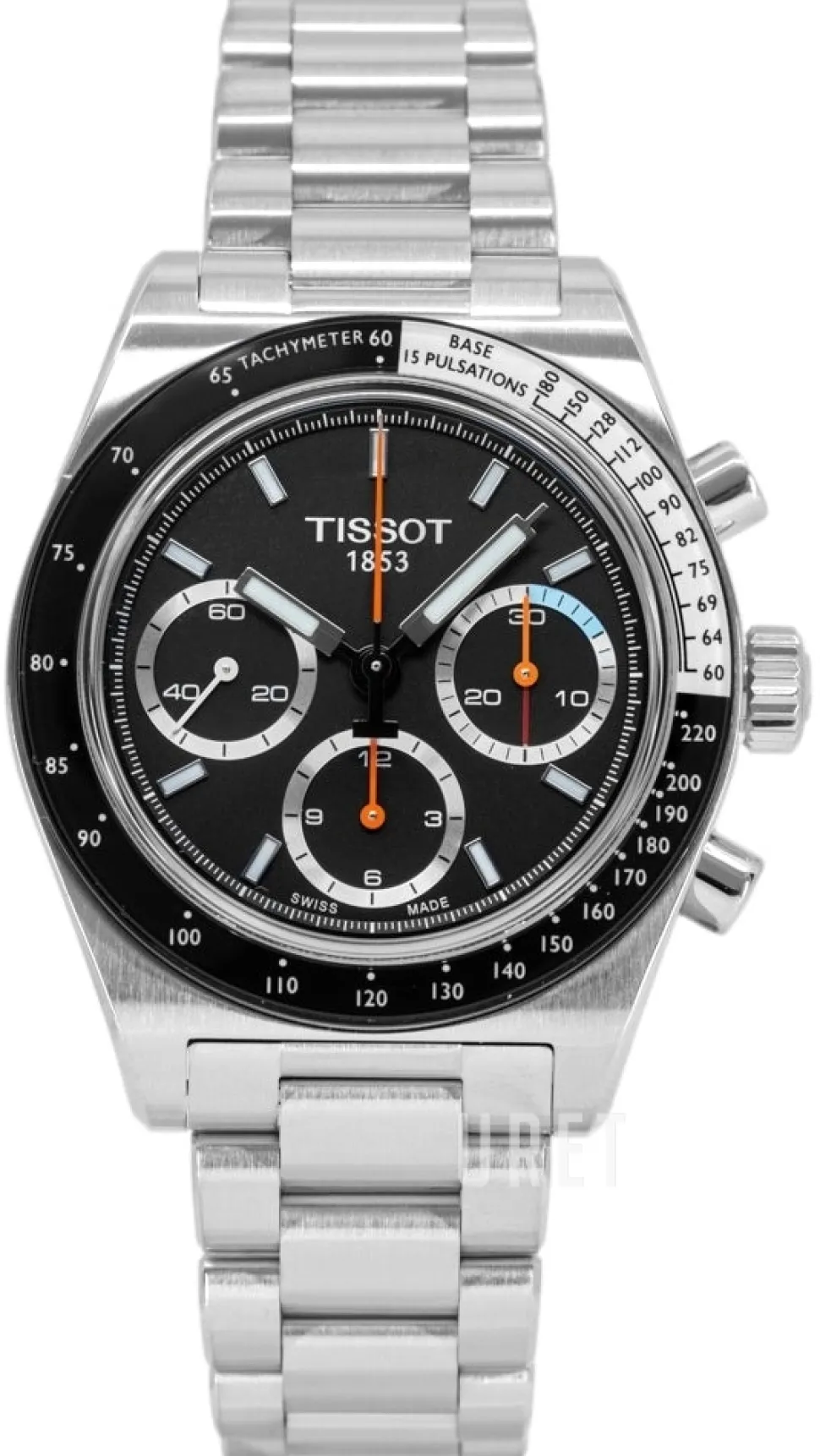 Pr516 Svart/Stål Ø41 mm