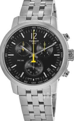 Prc 200 Svart/Stål Ø42 mm