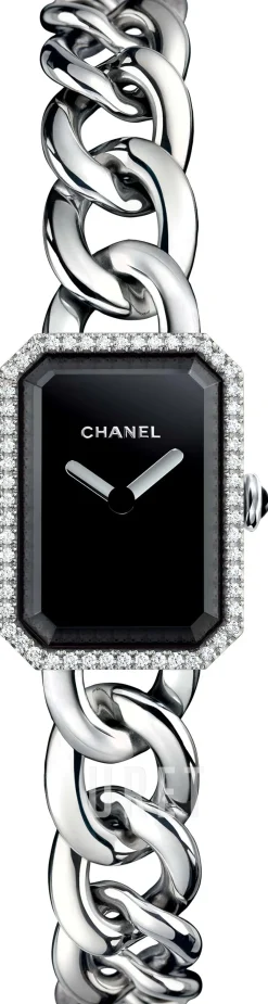 Premiere Svart/Stål 16x22 mm