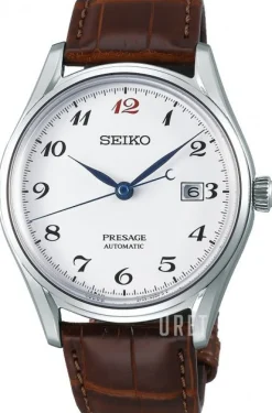 Presage Vit/Läder Ø39.5 mm