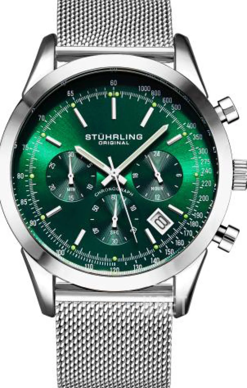 Preston Grön/Stål Ø44 mm