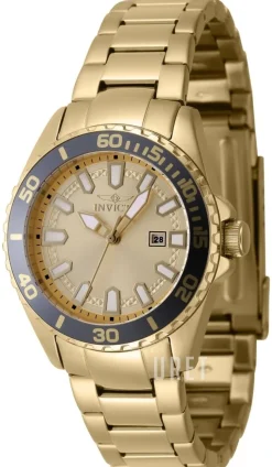 Pro Diver Guldtonad/Guldtonat stål Ø34 mm