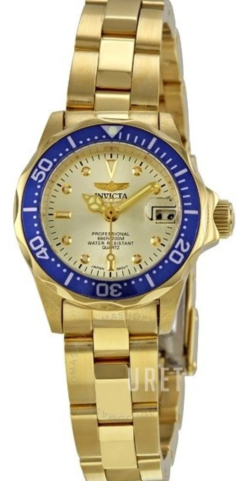 Pro Diver Silverfärgad/Gulguldtonat stål Ø24 mm