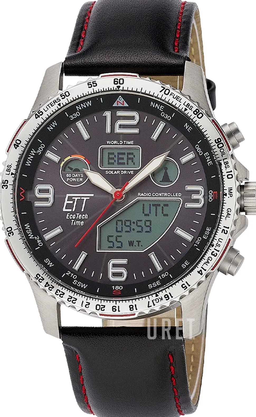 Professional Svart/Läder Ø43 mm