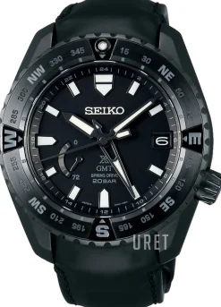 Prospex Svart/Läder Ø44.8 mm