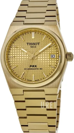 PRX Guldtonad/Guldtonat stål Ø35 mm