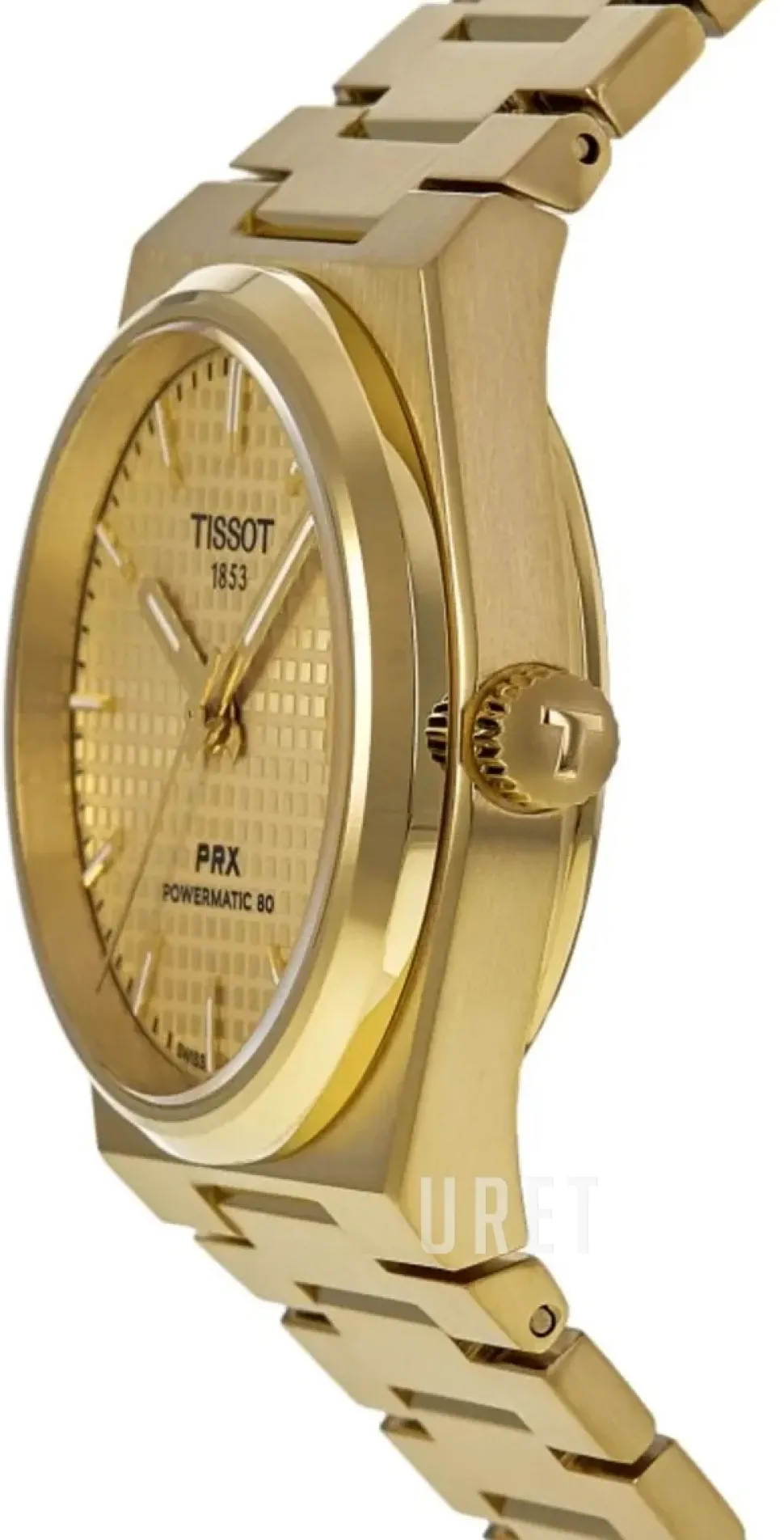 PRX Guldtonad/Guldtonat stål Ø35 mm