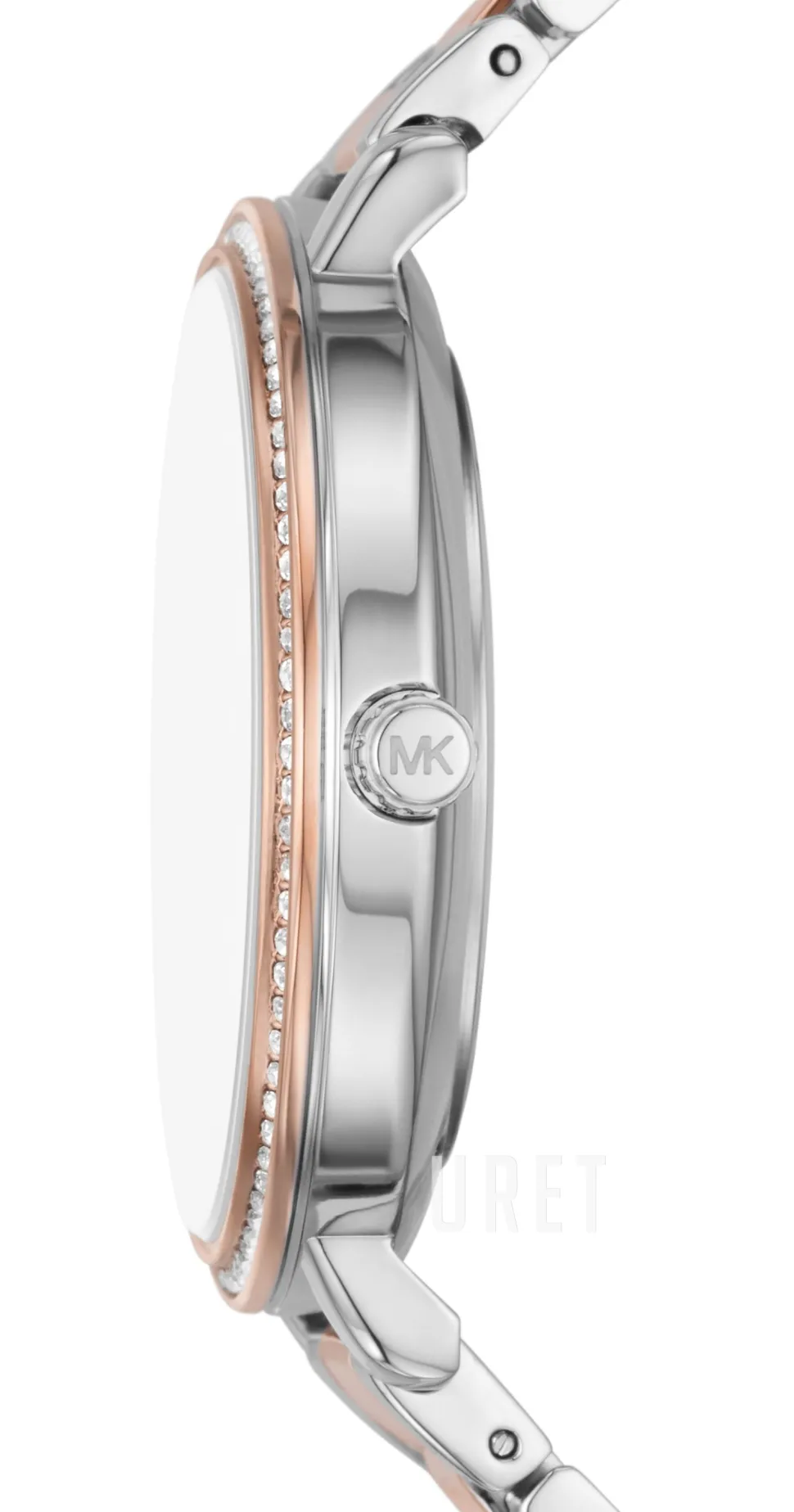 Pyper Silverfärgad/Roséguldstonat stål Ø38 mm