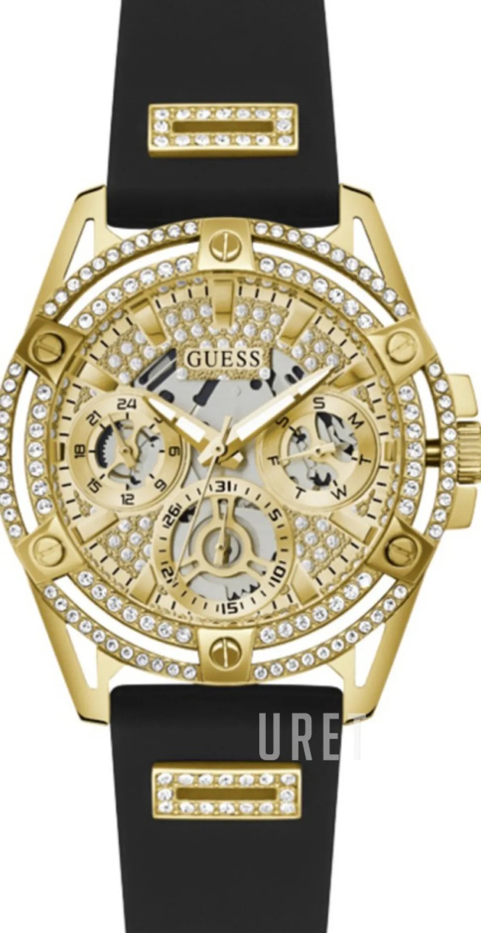 Queen Guld/Gulguldtonat stål Ø40 mm